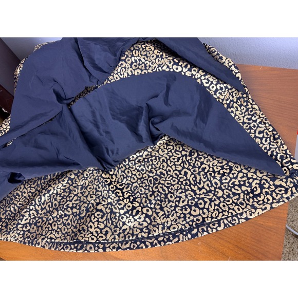 NWT Swimsuits for All Leopard Print Black/Gold Ruffle Tankini Swim Top Size 20 - Picture 6 of 7